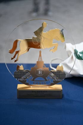 Prix Barnes de de la 12ème édition Longines Paris Eiffel Jumping au pied de la Tour Eiffel sur le Champ-de-Mars à Paris, France, le 20 juin 2026. Perusseau-Veeren Bestimage Barnes Prize during the 12th edition of the Longines Paris Eiffel Jumping at Champ-de-Mars near Eiffel Tower in Paris, France, on June 20, 2026. Paris France  Copyright: xPerusseau-Veerenx xBestimagexPerusseau-Veerenx xBestimagex