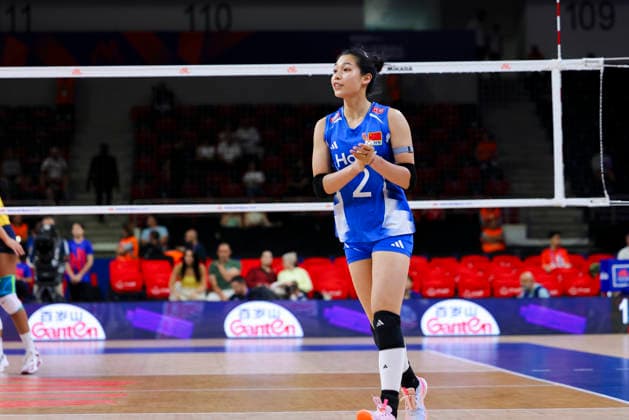 China V Brazil - Volleyball Nations League 2026 Ankara Stage Yushan Zhuang 2 participates in the FIVB Volleyball Nations League (VNL) match between China and Brazil at the Ankara Arena in Ankara, Turkey, on June 20, 2026. Ankara Turkey  Copyright: xÃ‡aÄülarxOskayx originalFilename:oskay-chinavbr260620_np06X.jpg
