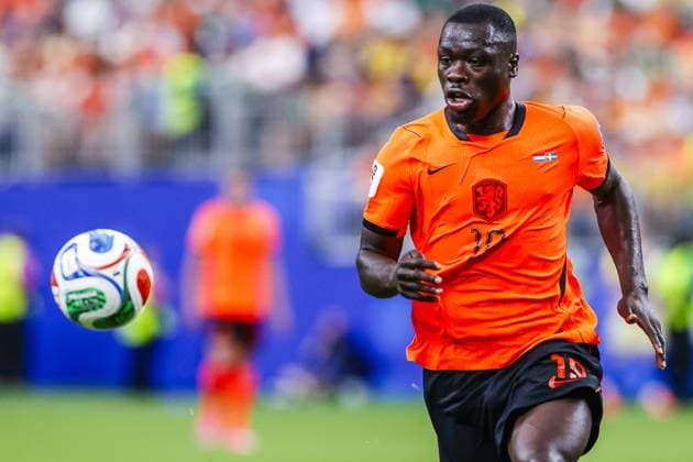 HOUSTON, 20-06-2026, Houston Stadium, Match between The Netherlands and Sweden. Picture shows Netherlands player Brian Brobby Netherlands - Sweden (World Cup 2026)  x204504480x Copyright: