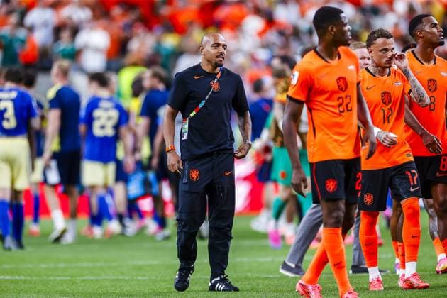 HOUSTON, 20-06-2026, Houston Stadium, Match between The Netherlands and Sweden. Picture shows Netherlands player Donyell Malen , final score 5-1. Netherlands - Sweden (World Cup 2026)  x204504847x Copyright: