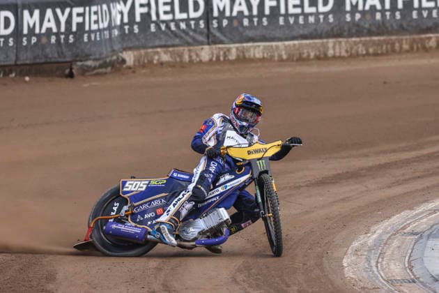DEWALT FIM Speedway Grand Prix Of Poland - Wroclaw Robert Lambert of Great Britain participates in qualifying ahead of the 2026 DEWALT FIM Speedway GP of Poland at Olympic Stadium in Wroclaw, Poland, on June 20, 2026. Wroclaw Poland  Copyright: xPiotrxZajacx originalFilename:zajac-dewaltfi260620_np686.jpg