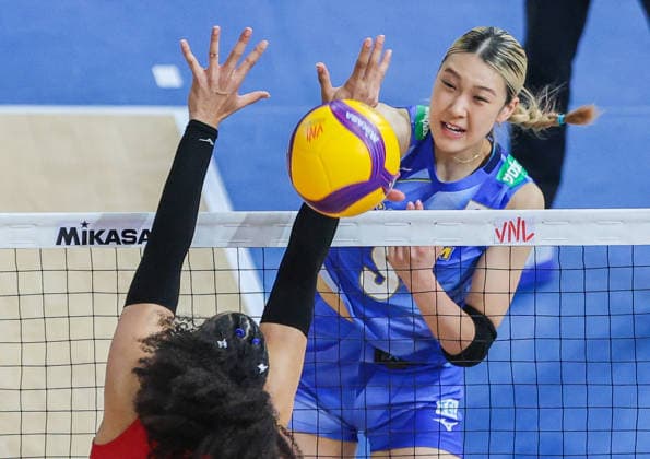 Volleyball, Women’s, Nations League, Dominican Republic v Japan
