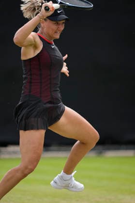 Lexus Nottingham Open - Day Six Iryna Shymanovich competes during the semi-final doubles match at the 2026 Lexus Nottingham Open Women s tennis tournament at the Nottingham Tennis Centre in Nottingham, England, on June 20, 2026. Nottingham Great Britain United Kingdom  Copyright: xOwenxHammondx originalFilename:hammond-2026lexu260620_npOfT.jpg