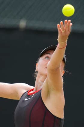 Lexus Nottingham Open - Day Six Iryna Shymanovich competes during the semi-final doubles match at the 2026 Lexus Nottingham Open Women s tennis tournament at the Nottingham Tennis Centre in Nottingham, England, on June 20, 2026. Nottingham Great Britain United Kingdom  Copyright: xOwenxHammondx originalFilename:hammond-2026lexu260620_npMtn.jpg