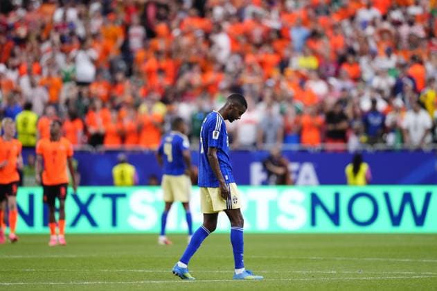 Netherlands v Sweden - FIFA World Cup, WM, Weltmeisterschaft, Fussball 2026 - Group F HOUSTON, USA - JUNE 20: Alexander Isak of Sweden reacts after the goal scored by Crysencio Summerville of Netherlands during the 2026 FIFA World Cup First Stage Group F match between Netherlands and Sweden at NRG Stadium (Houston Stadium) in Houston, Texas, United States on June 20, 2026. Jose Hernandez Anadolu Texas United States. Editorial use only. Please get in touch for any other usage.  Copyright: x2026xAnadoluxJosexHernandezx