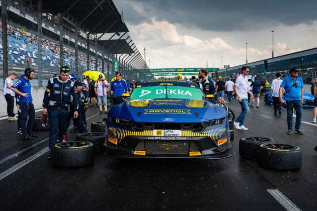 DTM, 5. + 6. Rennen DEKRA Lausitzring 2026 36 Ford Mustang GT3, HRT Ford Racing: Arjun Maini- picture by Gruppe C Photography Schipkau DEKRA Lausitzring Germany Copyright: xGruppexCxPhotographyx