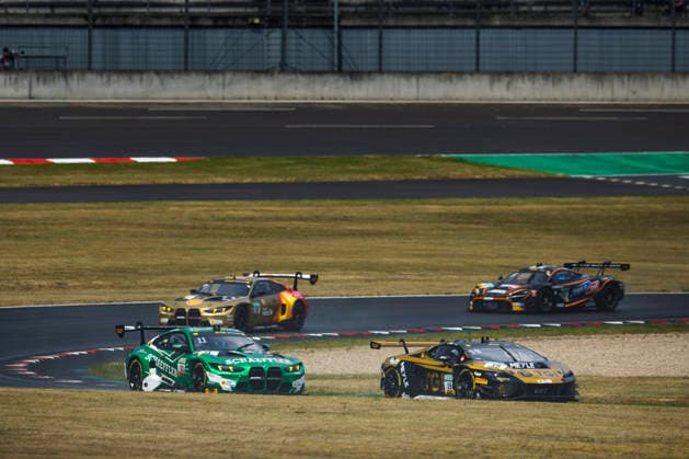 DTM, 5. + 6. Rennen DEKRA Lausitzring 2026 11 BMW M4 GT3 Evo, Schubert Motorsport: Marco Wittmann, 19 Lamborghini Temerario GT3, GRT Grasser-Racing-Team: Maximilian Paul- picture by Gruppe C Photography Schipkau DEKRA Lausitzring Germany Copyright: xGruppexCxPhotographyx