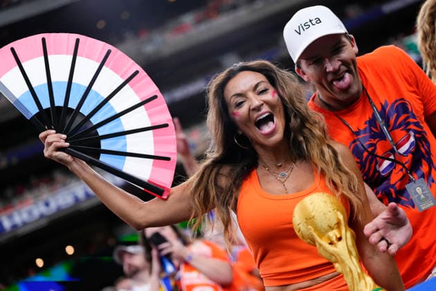 Netherlands v Sweden: Group F - FIFA World Cup, WM, Weltmeisterschaft, Fussball 2026 Supporter of Netherlands poses for the photo during the FIFA World Cup 2026 Group F match between Netherlands and Sweden at Houston Stadium on June 20, 2026 in Houston, United States. Houston TX United States  Copyright: xJosexBretonx originalFilename:bretonhernandez-netherla260620_npb39.jpg