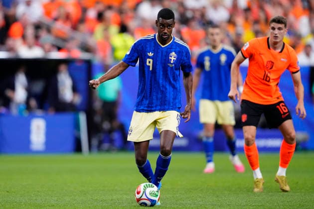 Netherlands v Sweden: Group F - FIFA World Cup, WM, Weltmeisterschaft, Fussball 2026 Alexander Isak of Sweden in action during the FIFA World Cup 2026 Group F match between Netherlands and Sweden at Houston Stadium on June 20, 2026 in Houston, United States. Houston TX United States  Copyright: xJosexBretonx originalFilename:bretonhernandez-netherla260620_npCHf.jpg