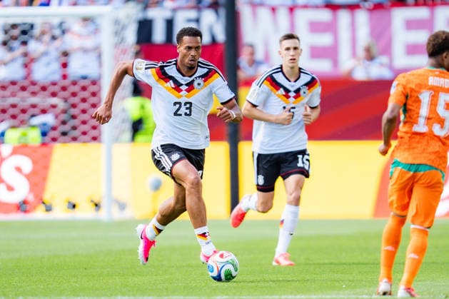 FIFA Fussball Weltmeisterschaft 2026, Gruppe E, Spiel 2, Deutschland vs Elfenbeinküste, 20.06.2026 im Toronto Stadium, Toronto Felix Nmecha (Deutschland) *** 2026 FIFA World Cup, Group E, Match 2, Germany vs. Ivory Coast, June 20, 2026, at Toronto Stadium, Toronto Felix Nmecha, Germany,detected_source_language Copyright: xBahhoxKarax