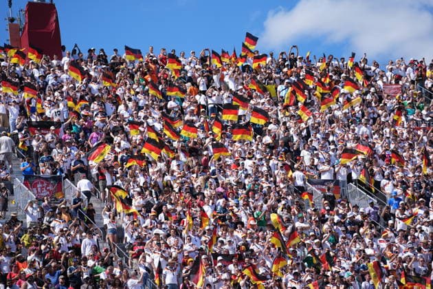 Germany v Ivory Coast - FIFA World Cup, WM, Weltmeisterschaft, Fussball 2026 - Group E TORONTO, CANADA - JUNE 20: Fans gather prior the 2026 FIFA World Cup First Stage Group E match between Germany and Ivory Coast at Toronto Stadium (BMO Field) in Toronto, Ontario, Canada on June 20, 2026. Mert Alper Dervis Anadolu Ontario Canada. Editorial use only. Please get in touch for any other usage.  Copyright: x2026xAnadoluxMertxAlperxDervisx