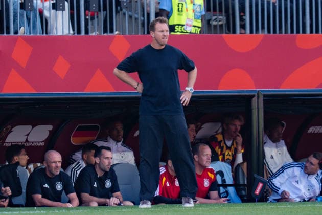 2026 FIFA World Cup, Group E, Match 2, Germany vs. Ivory Coast, June 20, 2026, at Toronto Stadium, Toronto; Julian Nagelsmann, Germany,detected_source_language Copyright: xBahhoxKarax