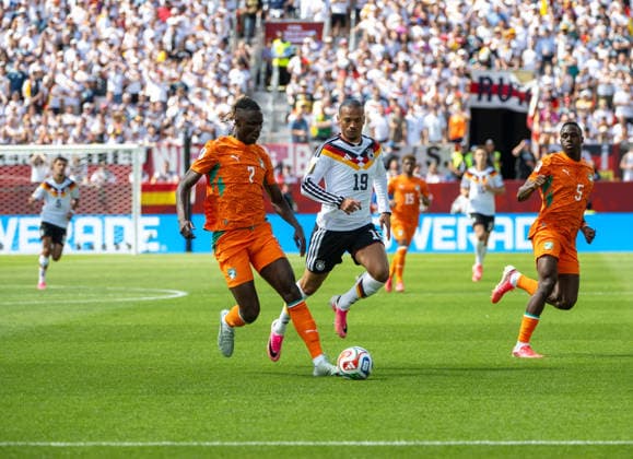Soccer, Mens, 2026 FIFA World Cup, Group E match in Toronto, Matchday 2, Germany vs. Ivory Coast, from left Copyright: xMatthiasxKochx