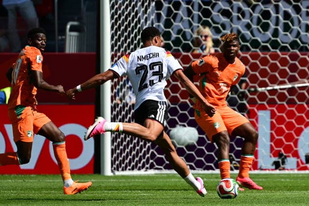 FIFA World Cup, WM, Weltmeisterschaft, Fussball 2026 - Group E - Germany vs Ivory Coast Felix Nmecha of Germany in action during the FIFA World Cup 2026 group stage match Germany against Ivory Coast, in Toronto, Canada, 20 June 2026. TORONTO United States  Copyright: xEDUARDOxLIMAx