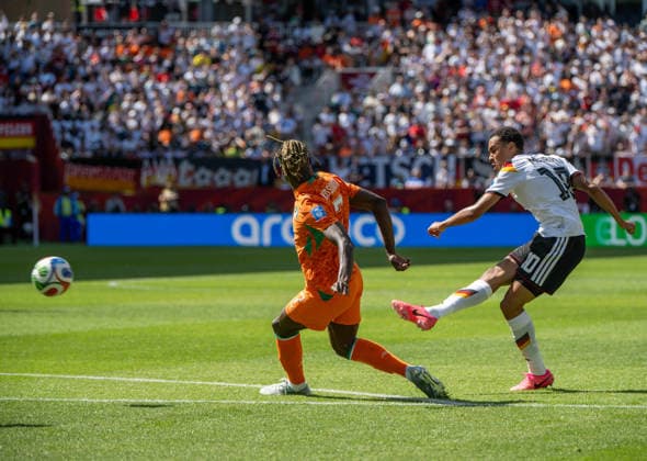Soccer, Mens, 2026 FIFA World Cup, Group E match in Toronto, Matchday 2, Germany vs. Ivory Coast, from left Copyright: xMatthiasxKochx