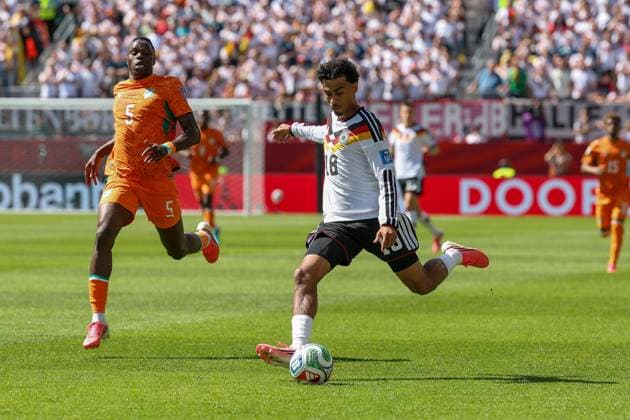 Nathaniel Brown 18 Germany, Germany vs. Ivory Coast, soccer, FIFA, 2026 World Cup, group stage, June 20, 2026, Toronto, Ontario, Canada,detected_source_language Copyright: xkolbert-press ChristianxKolbertx