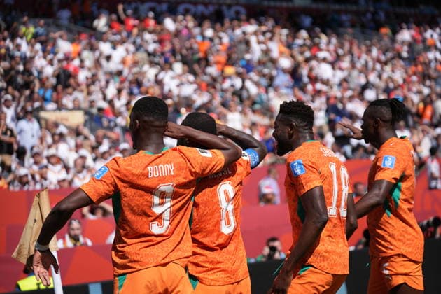 Germany v Ivory Coast - FIFA World Cup, WM, Weltmeisterschaft, Fussball 2026 - Group E TORONTO, CANADA - JUNE 20: Franck Kessie of Ivory Coast celebrates after scoring a goal during the 2026 FIFA World Cup First Stage Group E match between Germany and Ivory Coast at Toronto Stadium (BMO Field) in Toronto, Ontario, Canada on June 20, 2026. Mert Alper Dervis Anadolu Ontario Canada. Editorial use only. Please get in touch for any other usage.  Copyright: x2026xAnadoluxMertxAlperxDervisx