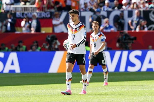 Kai Havertz looks disappointed after Germany scores the 0-1 goal, Germany vs. Ivory Coast, Soccer, FIFA, 2026 World Cup, Group Stage, June 20, 2026, Toronto, Ontario, Canada,detected_source_language Copyright: xkolbert-press ChristianxKolbertx