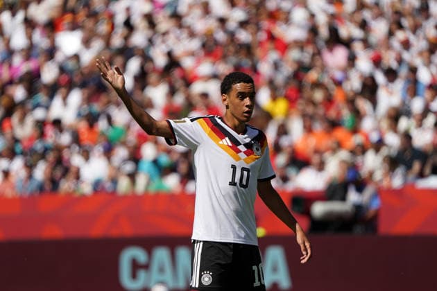 Soccer, 2026 World Cup, FIFA World Cup 2026, Soccer World Cup, Canada, USA, Mexico 2026, , Germany vs. Ivory Coast, Group Stage, Group E, June 20, 2026, Toronto Stadium, Canada, Jamal Musiala (Germany) in action (still image), Photo by Chai von der Laage. FIFA regulations prohibit any use of photographs as image sequences and or quasi-video. EDITORIAL USE ONLY,,detected_source_language
