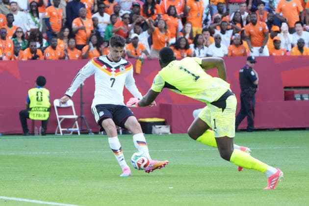 Kai Havertz of Germany takes a shot, but the goal doesnt count again. Toronto, June 20, 2026