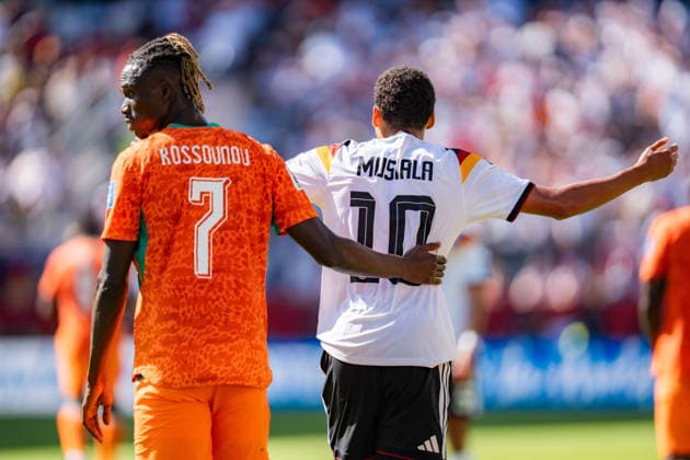 2026 FIFA World Cup, Group E, Match 2, Germany vs. Ivory Coast, June 20, 2026, at Toronto Stadium, Toronto; Jamal Musiala, Germany,detected_source_language Copyright: xBahhoxKarax