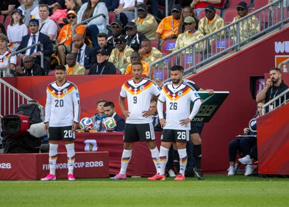 Soccer, Mens, 2026 FIFA World Cup, Group E match in Toronto, Matchday 2, Germany vs. Ivory Coast, from left Copyright: xMatthiasxKochx