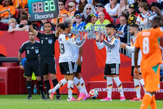 2026 FIFA World Cup, Group E, Match 2, Germany vs. Ivory Coast, June 20, 2026, at Toronto Stadium, Toronto Substitution Out Copyright: xBahhoxKarax