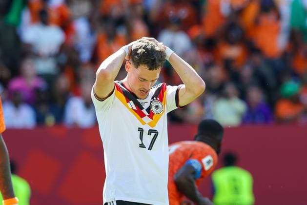 Disappointment for Florian Wirtz 17 Germany, Germany vs. Ivory Coast, Soccer, FIFA, 2026 World Cup, Group Stage, June 20, 2026, Toronto, Ontario, Canada,detected_source_language Copyright: xkolbert-press ChristianxKolbertx