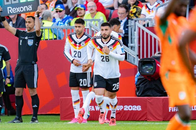 2026 FIFA World Cup, Group E, Match 2, Germany vs. Ivory Coast, June 20, 2026, at Toronto Stadium, Toronto Substitution Out Copyright: xBahhoxKarax