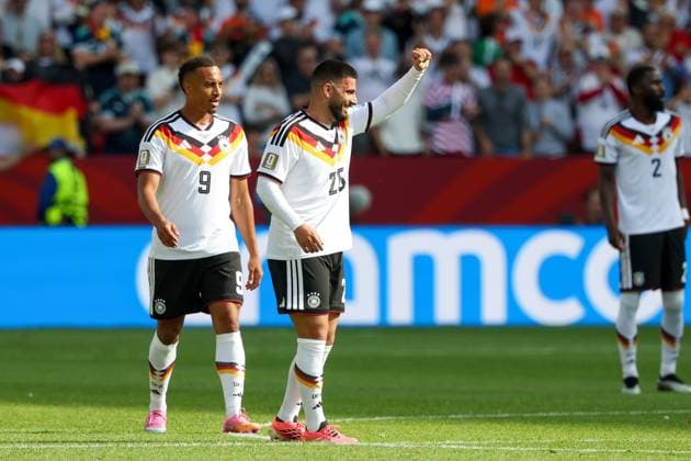 Deniz Undav celebrates his goal in the 26th minute as Germany ties the score at 1-1, Germany vs. Ivory Coast, Soccer, FIFA, 2026 World Cup, Group Stage, June 20, 2026, Toronto, Ontario, Canada,detected_source_language Copyright: xkolbert-press ChristianxKolbertx