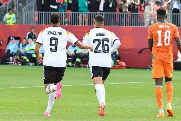 June 20, 2026, Soccer, Mens, 2026 FIFA World Cup, Group Stage, Group E, Toronto, Germany vs. Ivory Coast, Celebration of the 1-1 goal, Goal scorer Copyright: xSebastianxBachx