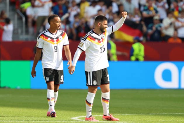 June 20, 2026, Soccer, Mens, 2026 FIFA World Cup, Group Stage, Group E, Toronto, Germany vs. Ivory Coast, Celebration of the 1-1 goal, Goal scorer Copyright: xSebastianxBachx