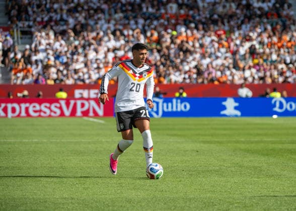 Soccer, Mens, 2026 FIFA World Cup, Group E match in Toronto, Matchday 2, Germany vs. Ivory Coast, Nadiem Amiri (Germany), June 20, 2026,,detected_source_language Copyright: xMatthiasxKochx