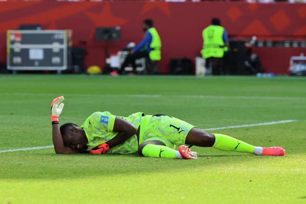 June 20, 2026, Soccer, Mens, 2026 FIFA World Cup, Group Stage, Group E, Toronto, Germany vs. Ivory Coast, Yahia Fofana (Ivory Coast) injured, Toronto BMO Field, Ontario, Canada, CAN,detected_source_language Copyright: xSebastianxBachx