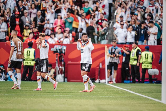 Mens Soccer 2026 FIFA World Cup Group E Germany vs. Ivory Coast June 20, 2026 Goal celebration by Deniz Undav (26), Germany Toronto, Toronto Stadium, Ontario, Canada,detected_source_language