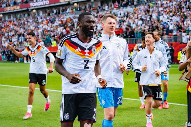 2026 FIFA World Cup, Group E, Match 2, Germany vs. Ivory Coast, June 20, 2026, at Toronto Stadium, Toronto. Goal to make it 2–1 by Deniz Undav (Germany),detected_source_language Copyright: xBahhoxKarax