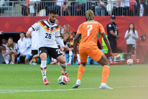 June 20, 2026, Soccer, Mens, 2026 FIFA World Cup, Group Stage, Group E, Toronto, Germany vs. Ivory Coast, Deniz Undav (Germany), Odilon Kossounou (Ivory Coast), Toronto, BMO Field, Ontario, Canada (CAN),detected_source_language Copyright: xSebastianxBachx