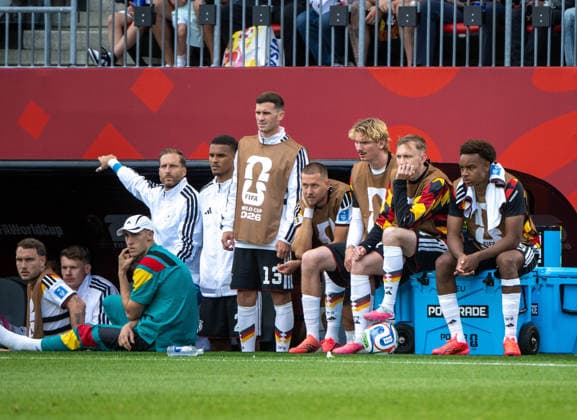 Soccer, Mens, 2026 FIFA World Cup, Group E match in Toronto, Matchday 2, Germany vs. Ivory Coast, from left Copyright: xMatthiasxKochx