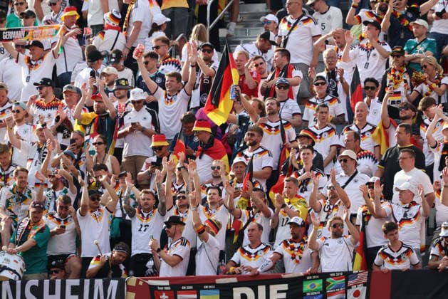 June 20, 2026, Soccer, Mens, 2026 FIFA World Cup, Group Stage, Group E, Toronto, Germany vs. Ivory Coast, German fans celebrate the victory at BMO Field in Toronto, Ontario, Canada (CAN),detected_source_language Copyright: xSebastianxBachx