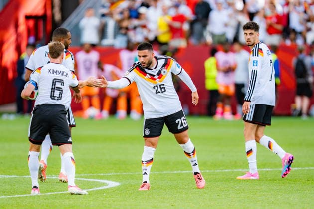 2026 FIFA World Cup, Group E, Match 2, Germany vs. Ivory Coast, June 20, 2026, at Toronto Stadium, Toronto. Goal to make it 1–1 by Deniz Undav (Germany), Felix Nmecha (Germany), Joshua Kimmich (Germany), Kai Havertz (Germany), Jonathan Tah (Germany),detected_source_language Copyright: xBahhoxKarax