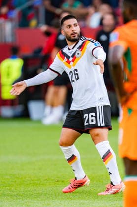 2026 FIFA World Cup, Group E, Match 2, Germany vs. Ivory Coast, June 20, 2026, at Toronto Stadium, Toronto. Goal to make it 1–1 by Deniz Undav (Germany), , Joshua Kimmich (Germany), Kai Havertz (Germany),detected_source_language Copyright: xBahhoxKarax