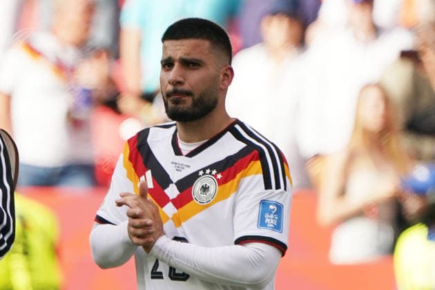 Soccer, 2026 World Cup, FIFA World Cup 2026, Soccer World Cup, Canada, USA, Mexico 2026, , Germany vs. Ivory Coast, Group Stage, Group E, June 20, 2026, Toronto Stadium, Canada, Deniz Undav (Germany) in action (still image), Photo by Chai von der Laage. FIFA regulations prohibit any use of photographs as image sequences and or quasi-video. EDITORIAL USE ONLY,,detected_source_language