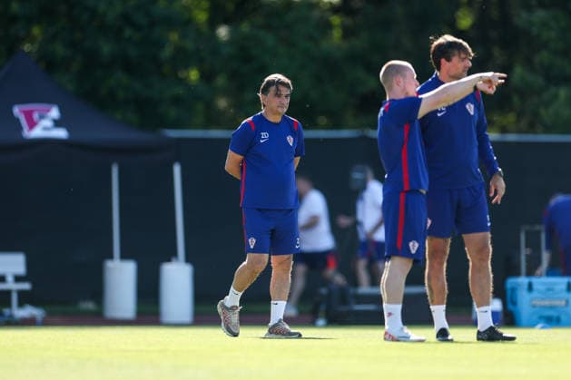 Croatia Training And press conference, PK, Pressekonferenz - FIFA World Cup, WM, Weltmeisterschaft, Fussball 2026 ALEXANDRIA, VIRGINIA - JUNE 20: Zlatko Dalic during a Team Croatia training session at training centre at Episcopal High School on June 20, 2026 in Alexandria, Virginia.  IgorxKralj PIXSELL