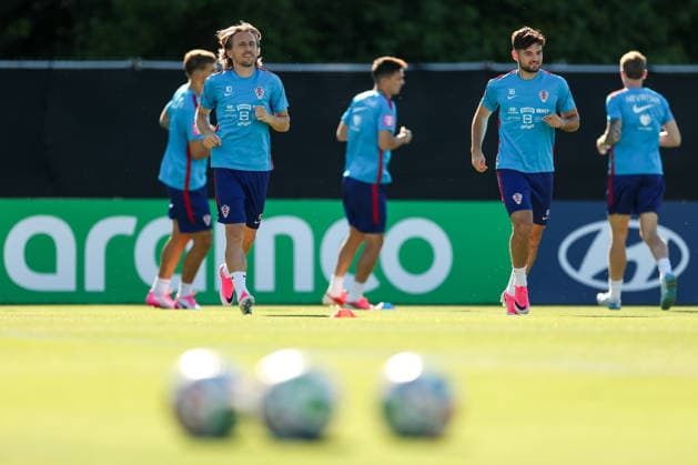 Croatia Training And press conference, PK, Pressekonferenz - FIFA World Cup, WM, Weltmeisterschaft, Fussball 2026 ALEXANDRIA, VIRGINIA - JUNE 20: Luka Modric during a Team Croatia training session at training centre at Episcopal High School on June 20, 2026 in Alexandria, Virginia.  IgorxKralj PIXSELL