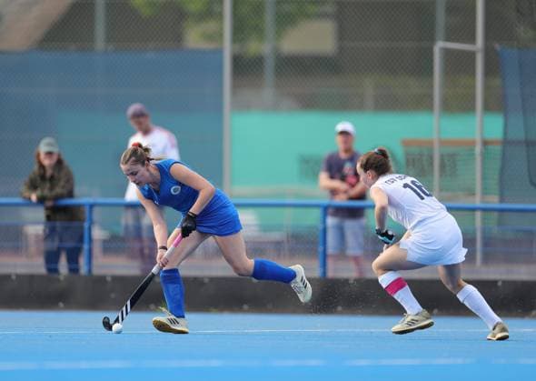 Hockey Hessen SHV Regional League South Womens Field Hockey 2025 26 20 06 2026 Höchster THC Blue TSV SCHOTT Mainz ws v l Luisa Weber Höchster THC, Rahel Heß Mainz Sport Höchster THC TSV SCHOTT Mainz,detected_source_language