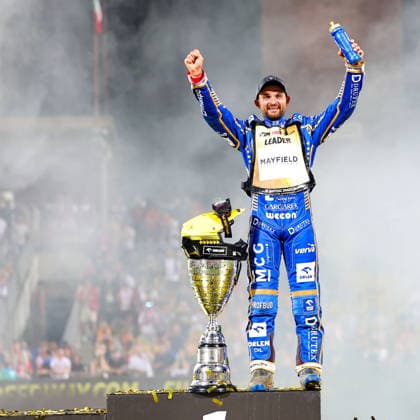 20.06.2026 WROCLAW (POLAND) - STADION OLIMPIJSKI, ZUZEL (SPEEDWAY), INDYWIDUALNE MISTRZOSTWA SWIATA (FIM SPEEDWAY World Championship, WM, Weltmeisterschaft GRAND PRIX 2026) - DEWALT FIM SPEEDWAY GRAND PRIX OF POLAND - WROCLAW NZ BARTOSZ ZMARZLIK - RADOSC ZWYCIESTWO FOTO PAWEL WILCZYNSKI CYFRASPORT NEWSPIX.PL --- newspix.pl POLAND OUT! 