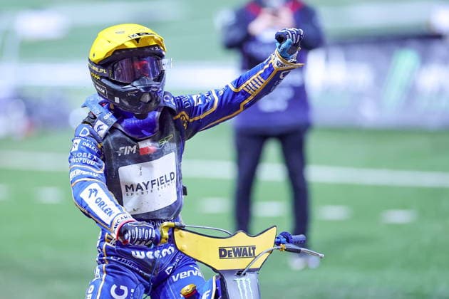 20.06.2026 WROCLAW (POLAND) - STADION OLIMPIJSKI, ZUZEL (SPEEDWAY), INDYWIDUALNE MISTRZOSTWA SWIATA (FIM SPEEDWAY World Championship, WM, Weltmeisterschaft GRAND PRIX 2026) - DEWALT FIM SPEEDWAY GRAND PRIX OF POLAND - WROCLAW NZ BARTOSZ ZMARZLIK - RADOSC ZWYCIESTWO FOTO PAWEL WILCZYNSKI CYFRASPORT NEWSPIX.PL --- newspix.pl POLAND OUT! 
