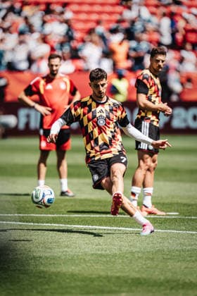 Mens Soccer 2026 FIFA World Cup Group E Germany vs. Ivory Coast June 20, 2026 Kai Havertz 7, Germany warms up Toronto, Ontario, Canada,detected_source_language