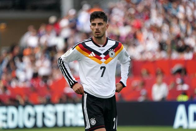 Soccer, 2026 World Cup, FIFA World Cup 2026, Soccer World Cup, Canada, USA, Mexico 2026, , Germany vs. Ivory Coast, Group Stage, Group E, June 20, 2026, Toronto Stadium, Canada, Kai Havertz (Germany) in action (still image), Photo by Chai von der Laage. FIFA regulations prohibit any use of photographs as image sequences and or quasi-video. EDITORIAL USE ONLY,,detected_source_language