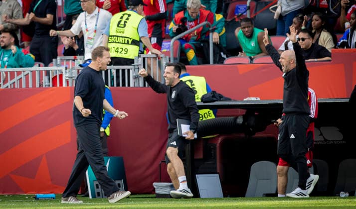 Toronto, Canada, June 20, 2026 Goal celebration Coach Julian Nagelsmann Germany Ivory Coast World Cup Germany Ivory Coast June 20, 2026,detected_source_language